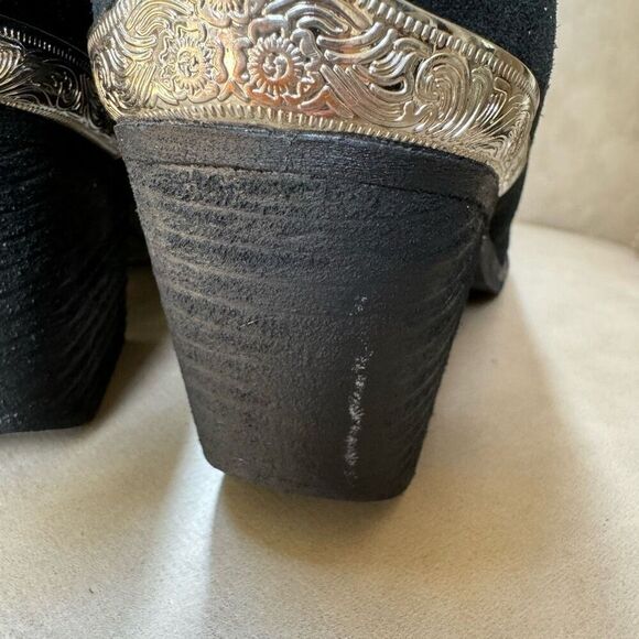 Jeffrey Campbell Cromwell Ankle Boot Pointed Women’s Size 8.5 Black Leather - Picture 7 of 9